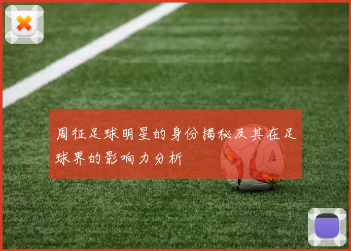 周征足球明星的身份揭秘及其在足球界的影响力分析